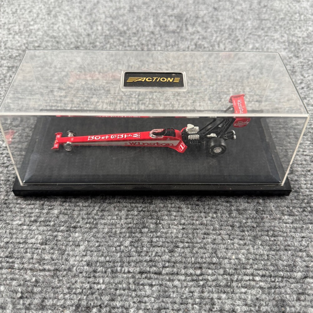 Action Diecast Dragster Red Winston NHRA Top Fuel Racing Collectible